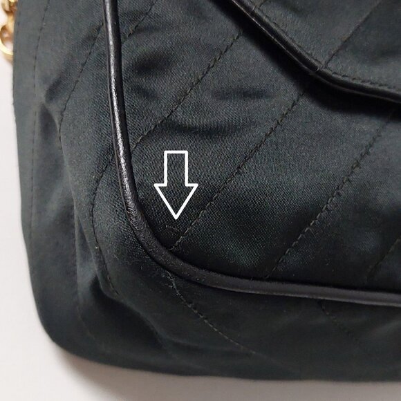 CHANEL Quilted Satin Camera Bag with Bijoux Chain - Picture 12 of 16